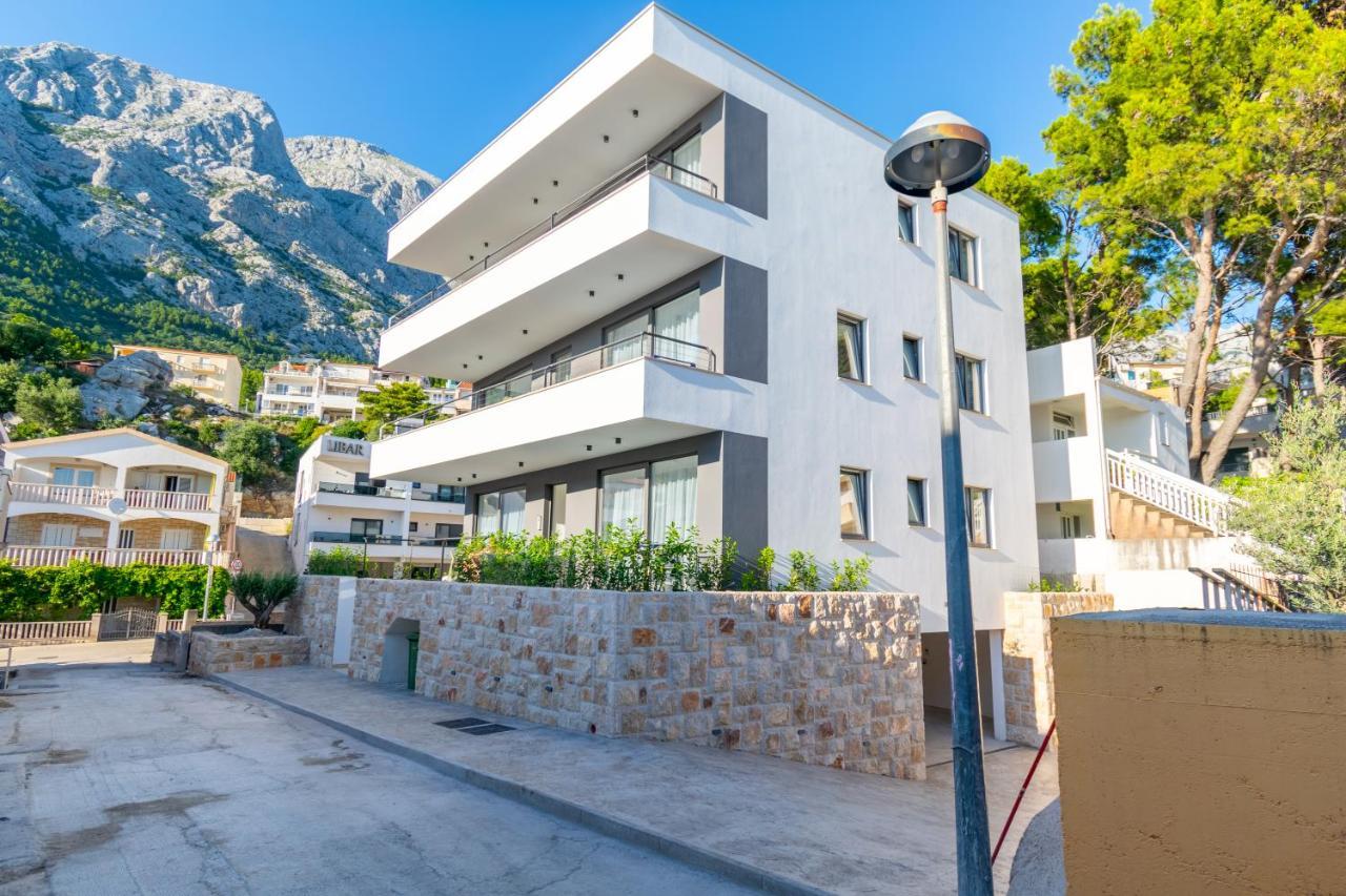Apartmani Pino Baška Voda Exterior foto